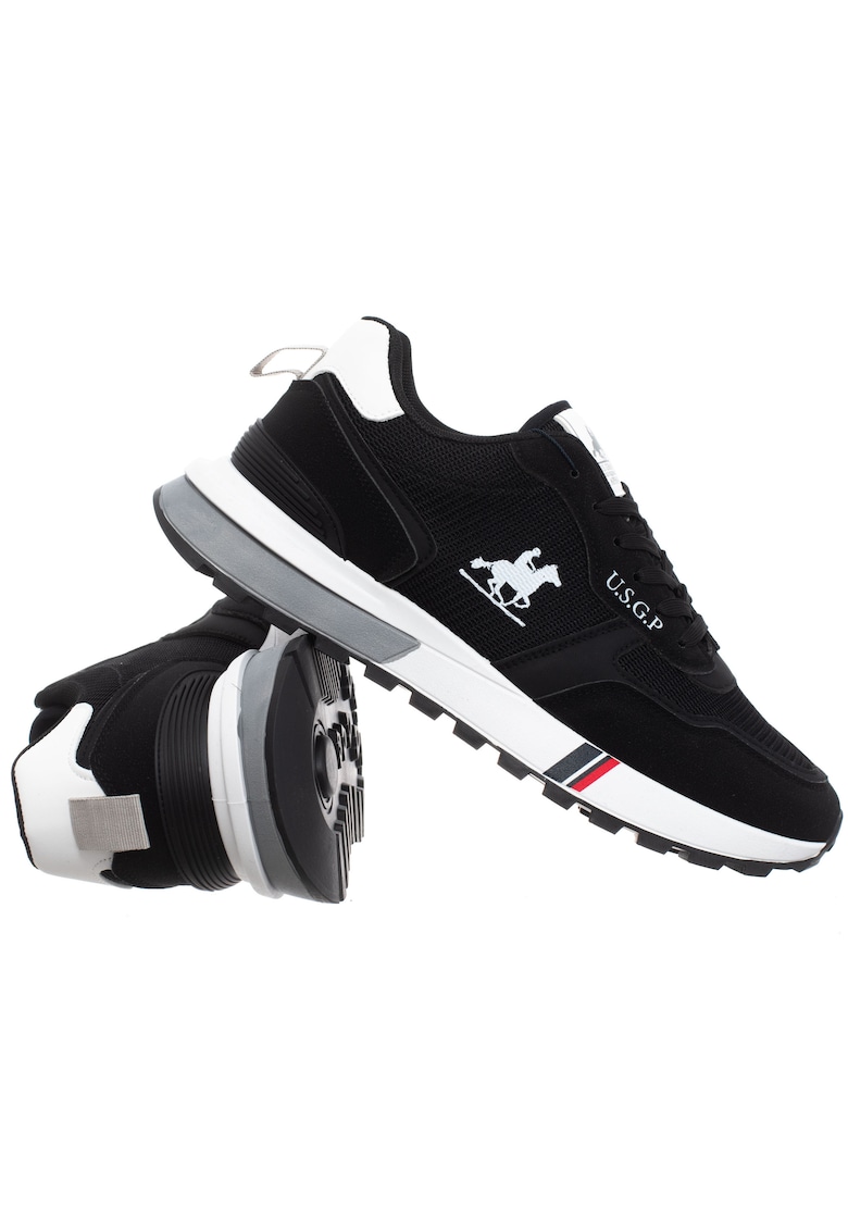 Pantofi sport cu logo contrastanr