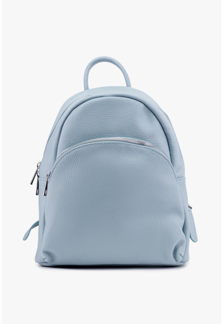 Rucsac dama bleu confectionat din piele naturala