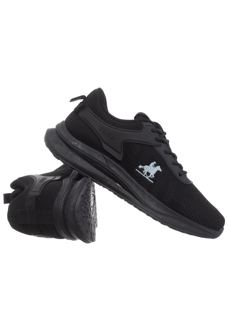 Pantofi sport cu logo contrastant