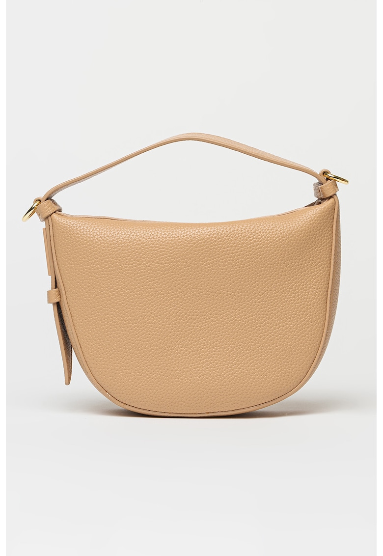 Geanta crossbody cu bareta ajustabila - Maro camel