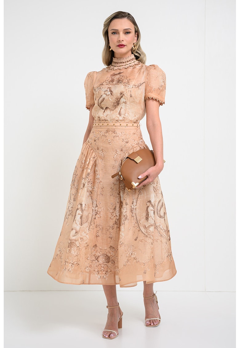 Bluza de matase si in Rebellion - Caramel