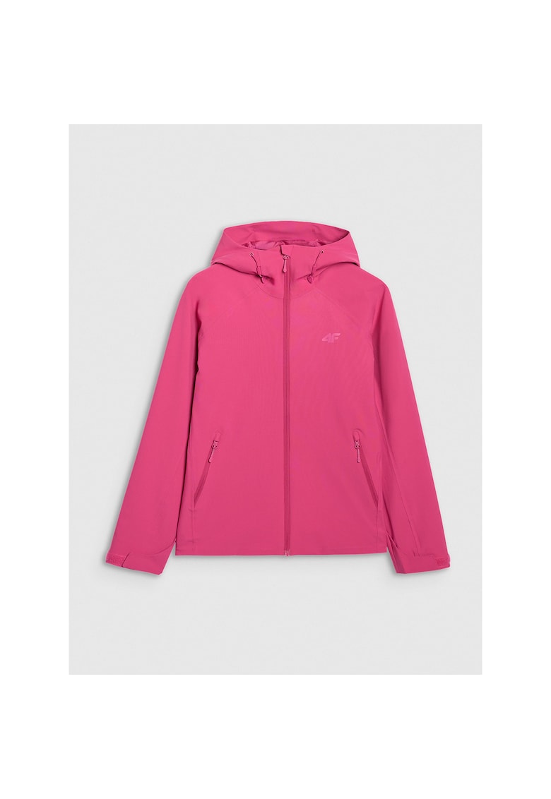 Geaca de tranzitie roz - membrana NeoDry 5000 - pentru femei - poliester - 64558 - Fucsia
