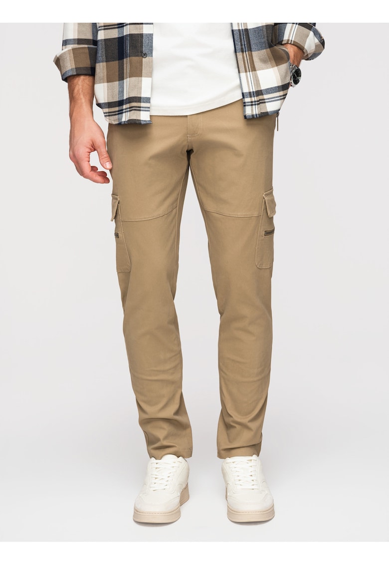Pantaloni cargo P1517 - Bej