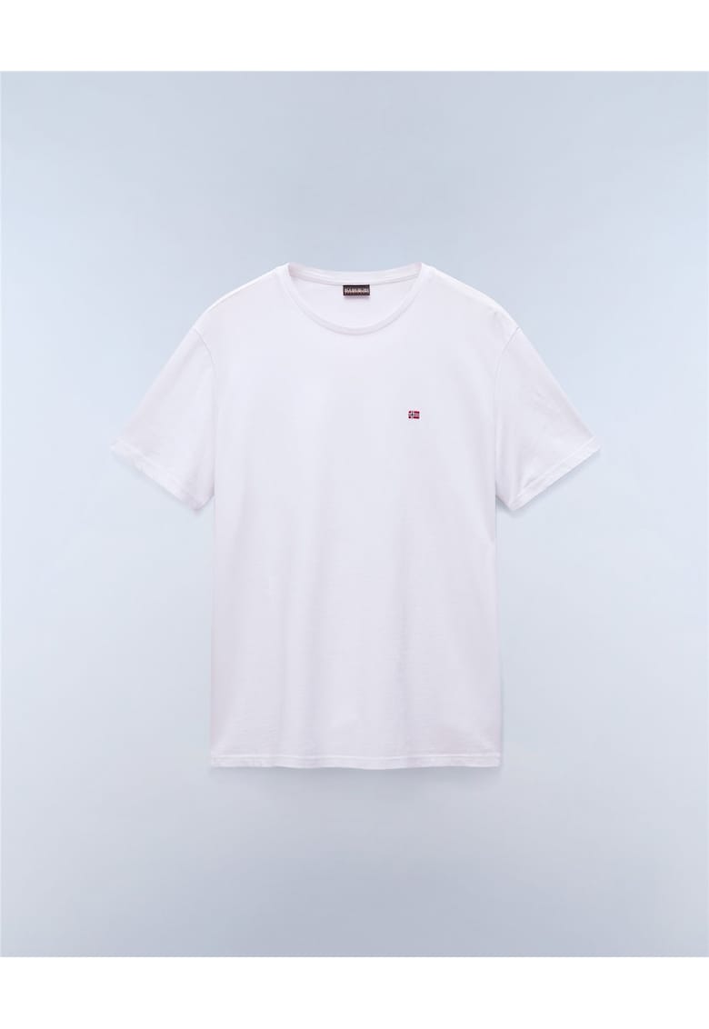 Tricou Salis din bumbac cu logo brodat.