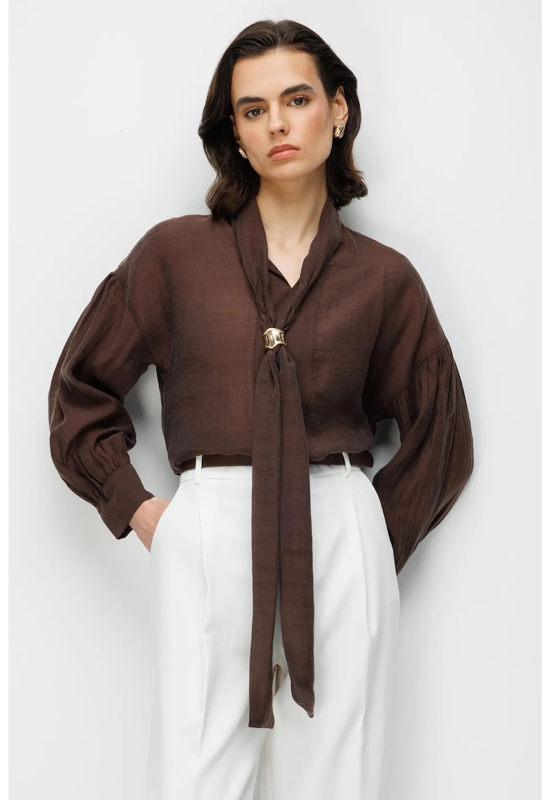 Bluza dama - Maro - Decolteu in V