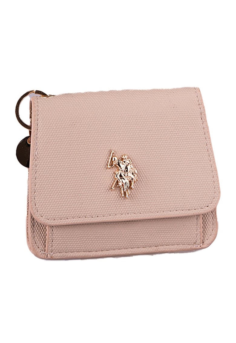 Portofel cu logo - Alb fildes