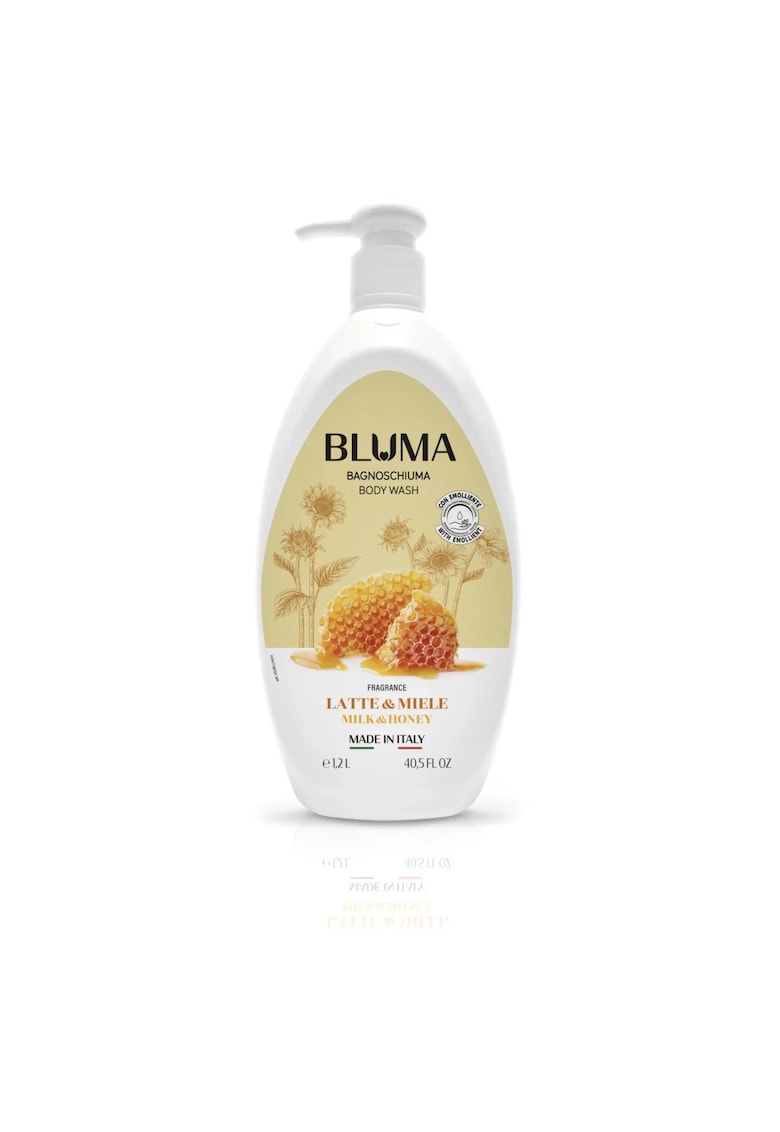 Gel de dus Latte & Miele - 1 - 2 l - unisex - textura crema - parfum lapte si miere