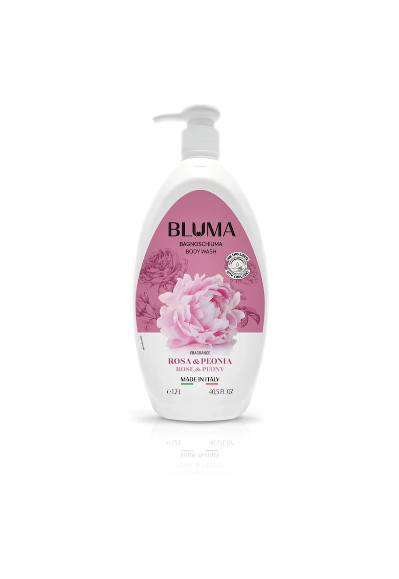 Gel de dus parfum trandafir & bujor - 1 - 2l