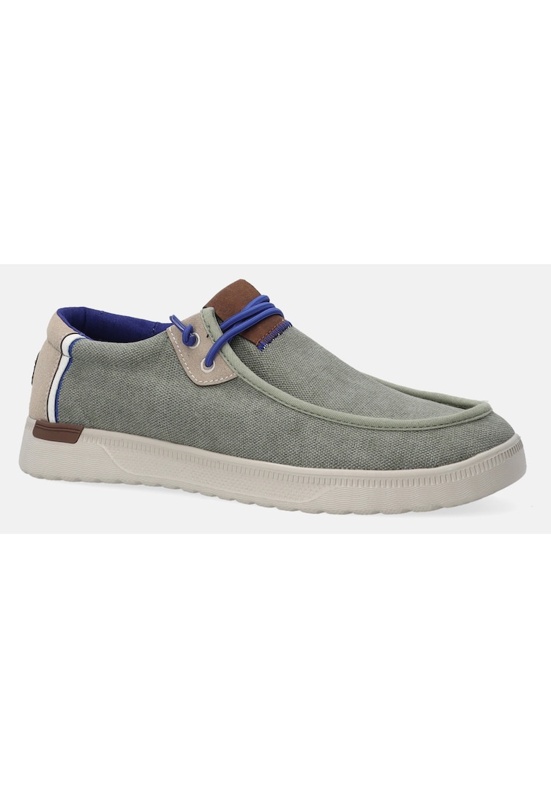 Pantofi casual din material textil cu design slip-on