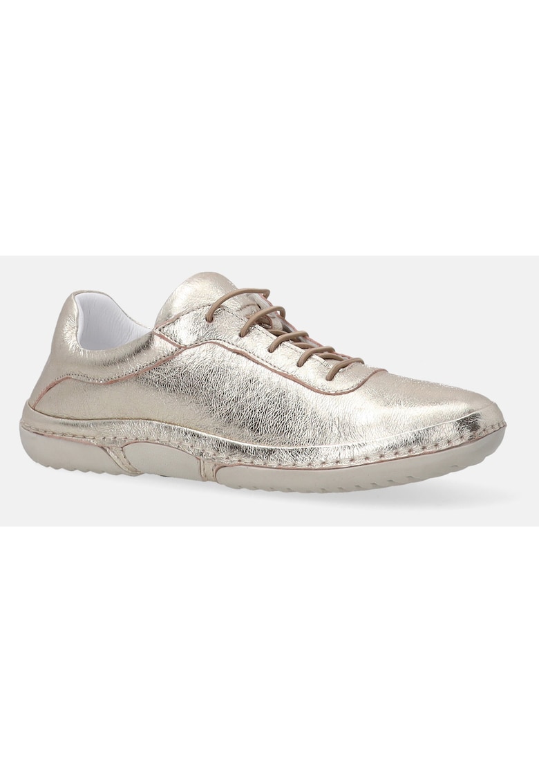 Pantofi sport cu aspect metalizat