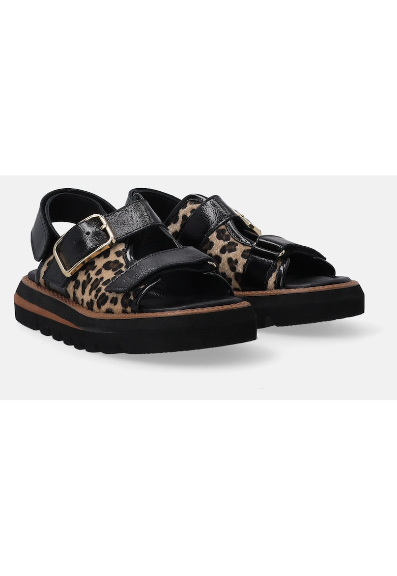 Sandale cu animal print