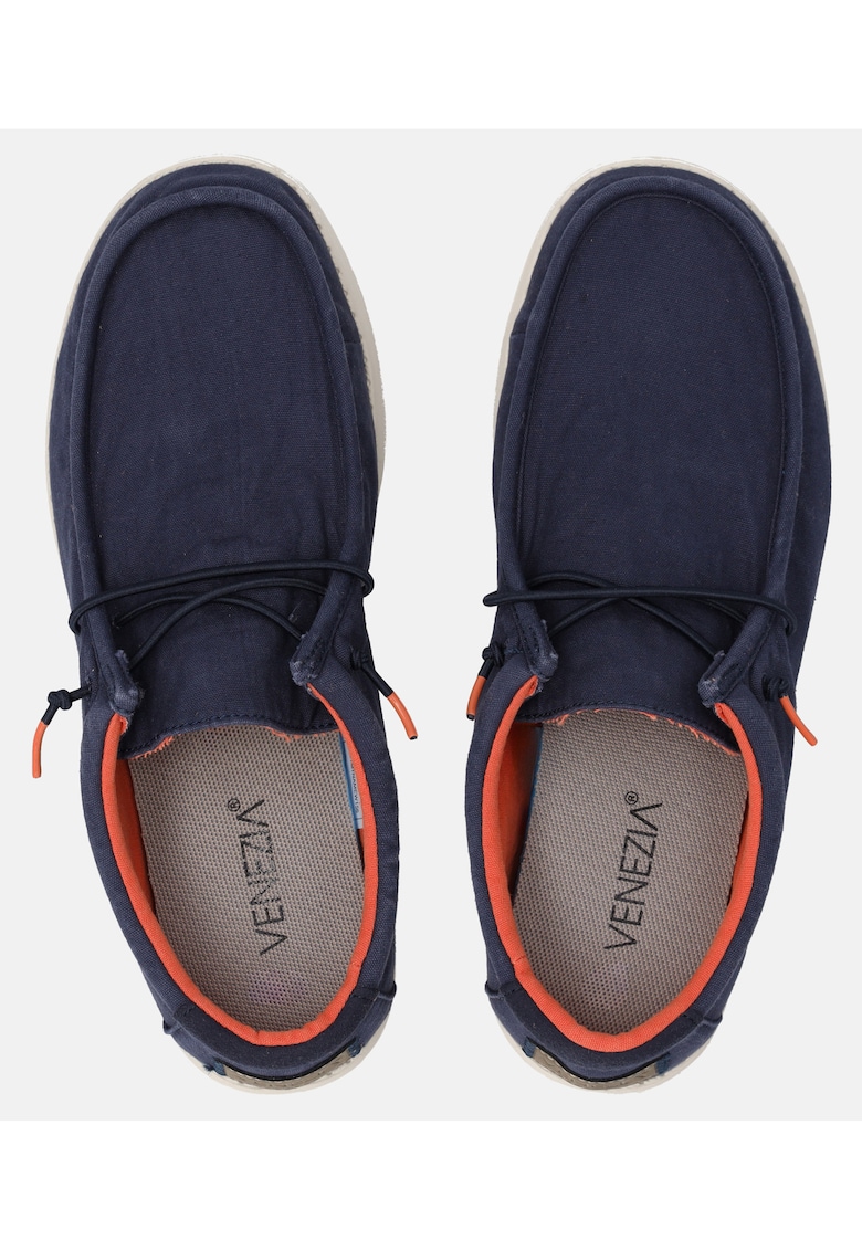 Mocasini din material textil