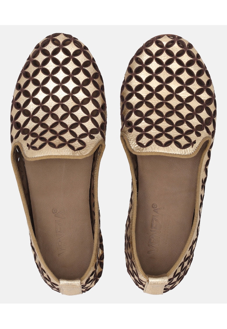 Pantofi Loafer cu aplicatii