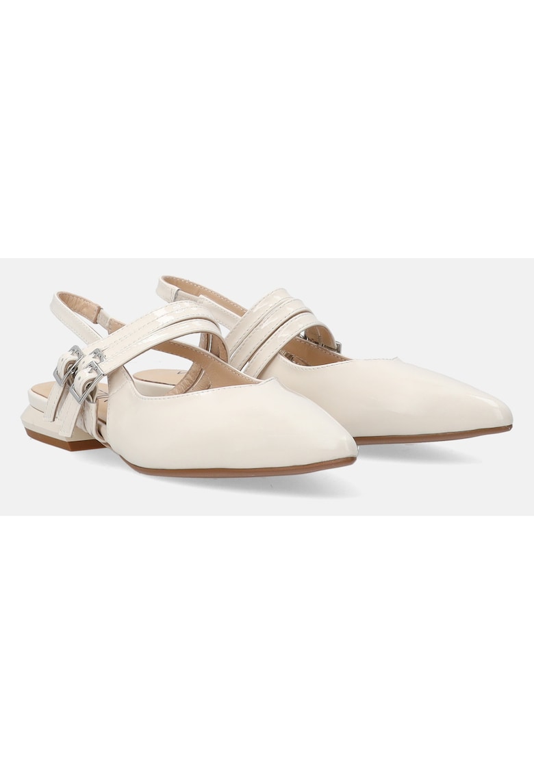 Pantofi Mary Jane cu varf ascutit
