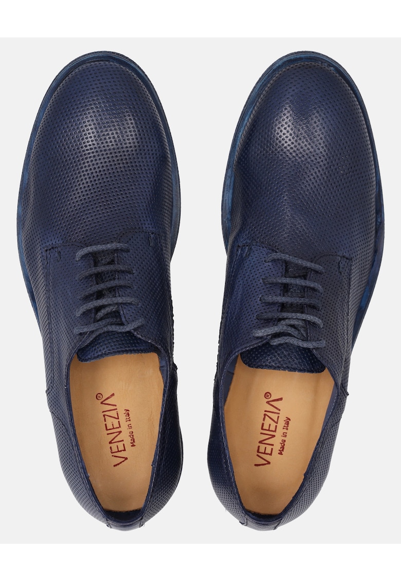 Pantofi Derby din piele naturala.