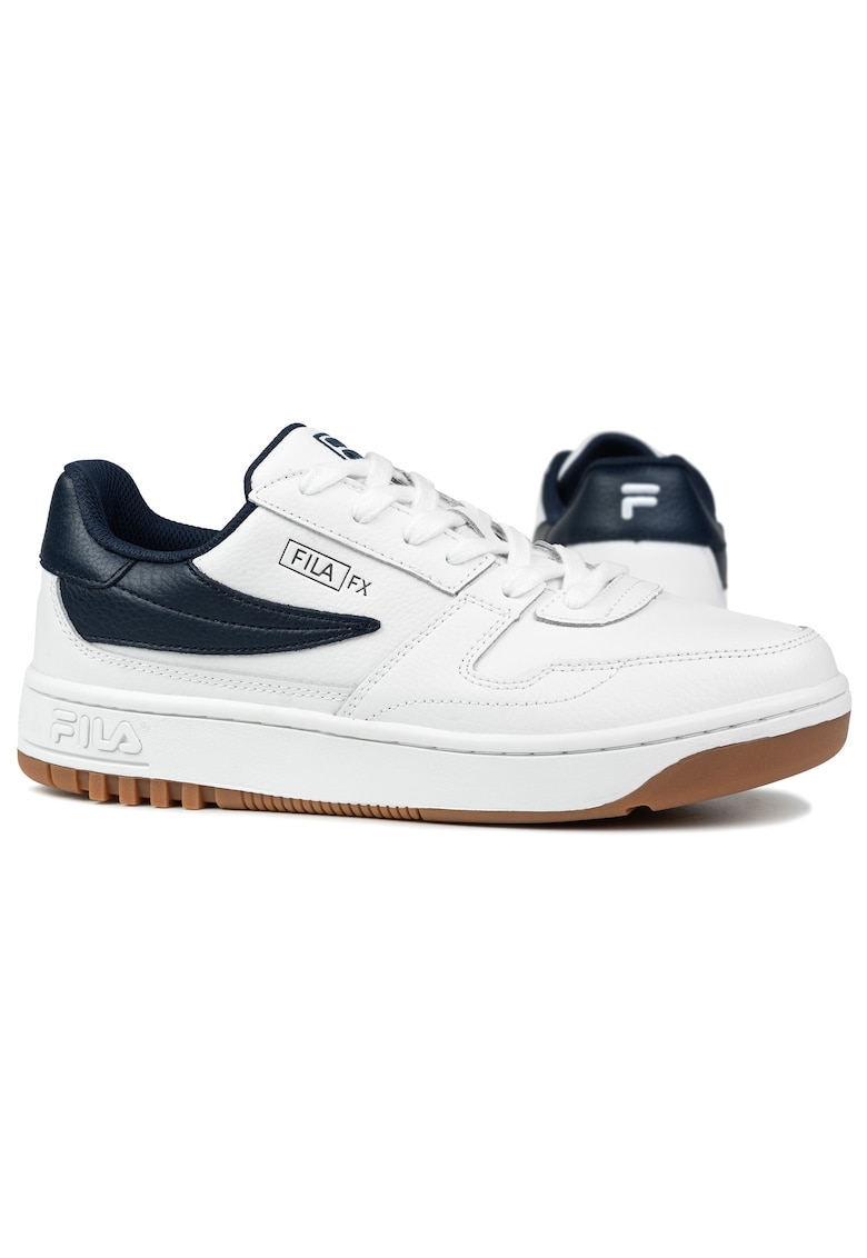 Pantofi sport barbati - FXVENTUNO - Piele naturala - ALB