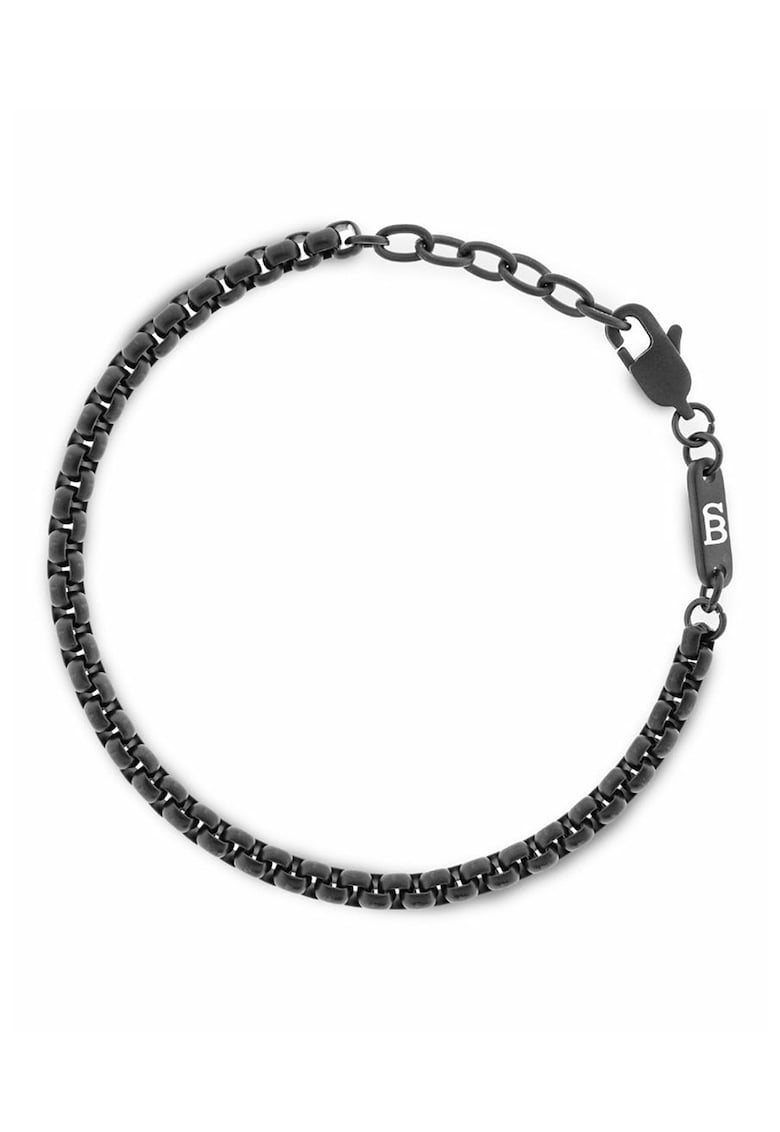 Bratara din otel inoxidabil - Negru