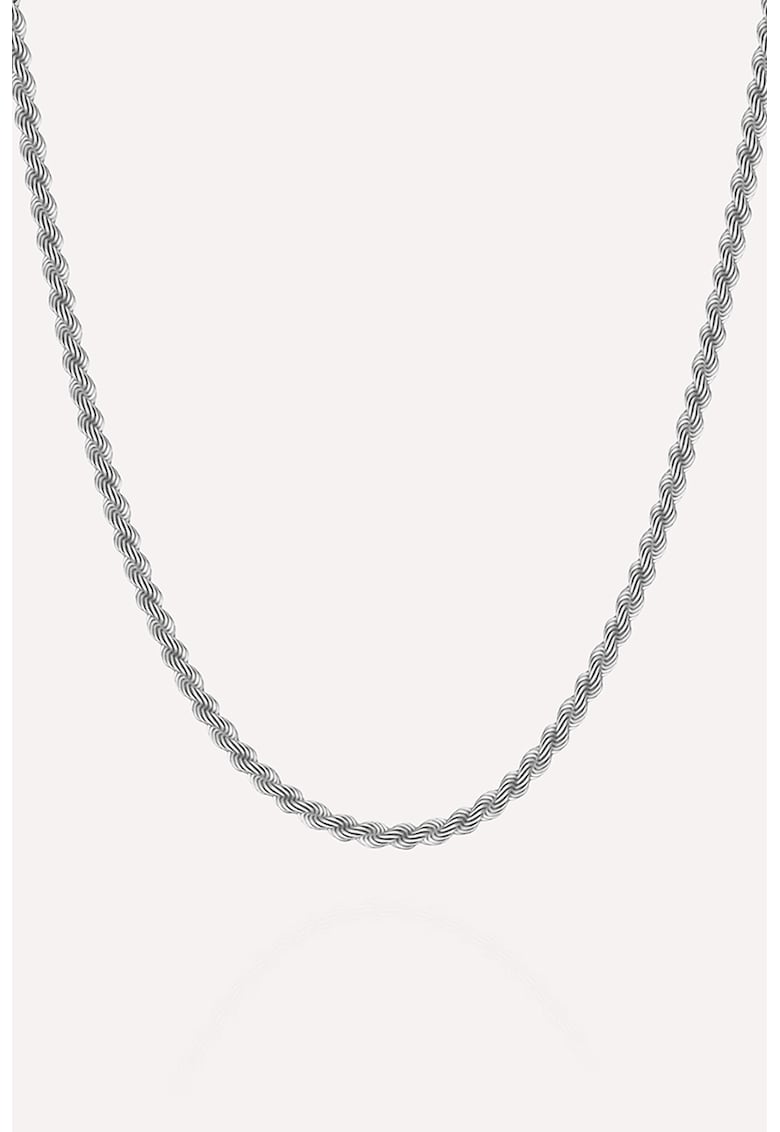 Colier Helix din oțel inoxidabil - Argintiu