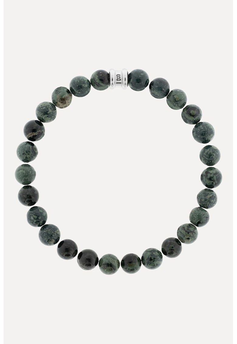 Bratara cu jasp - Gri verzui