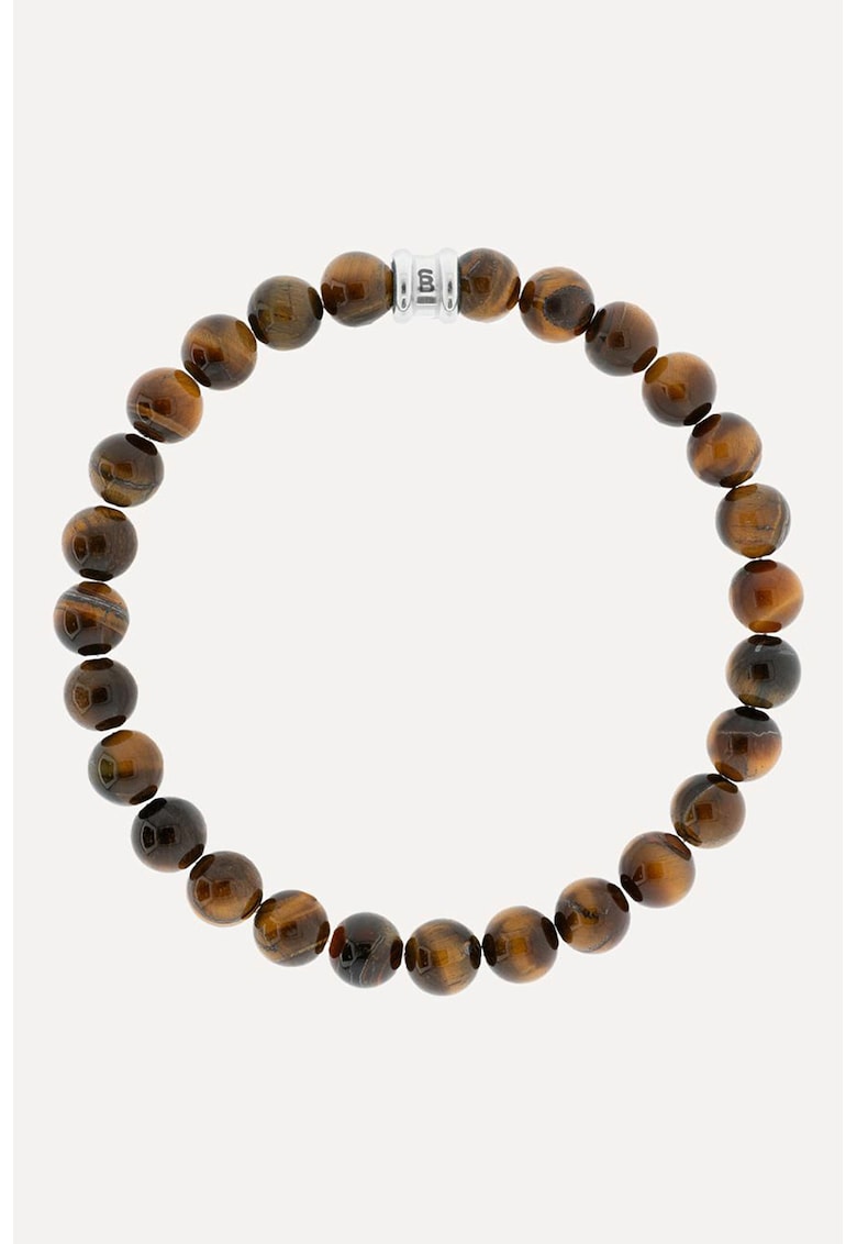 Bratara cu ochi de tigru - Maro