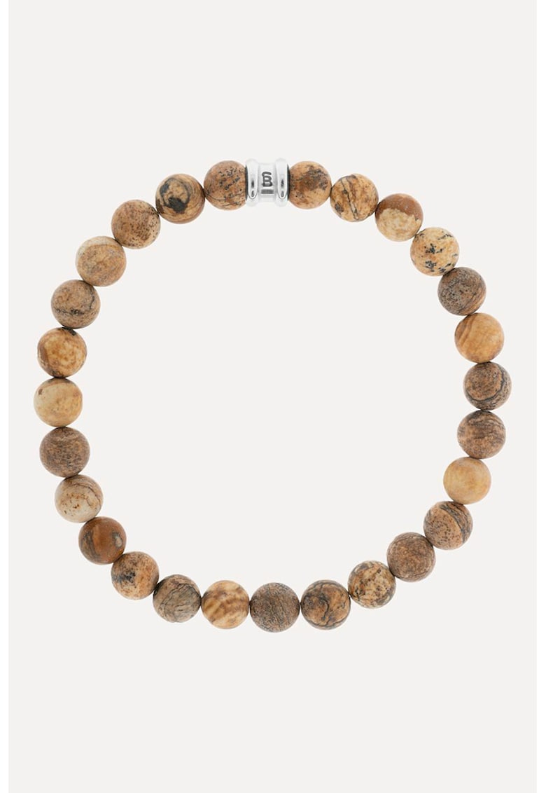 Bratara cu jasp - Maro camel