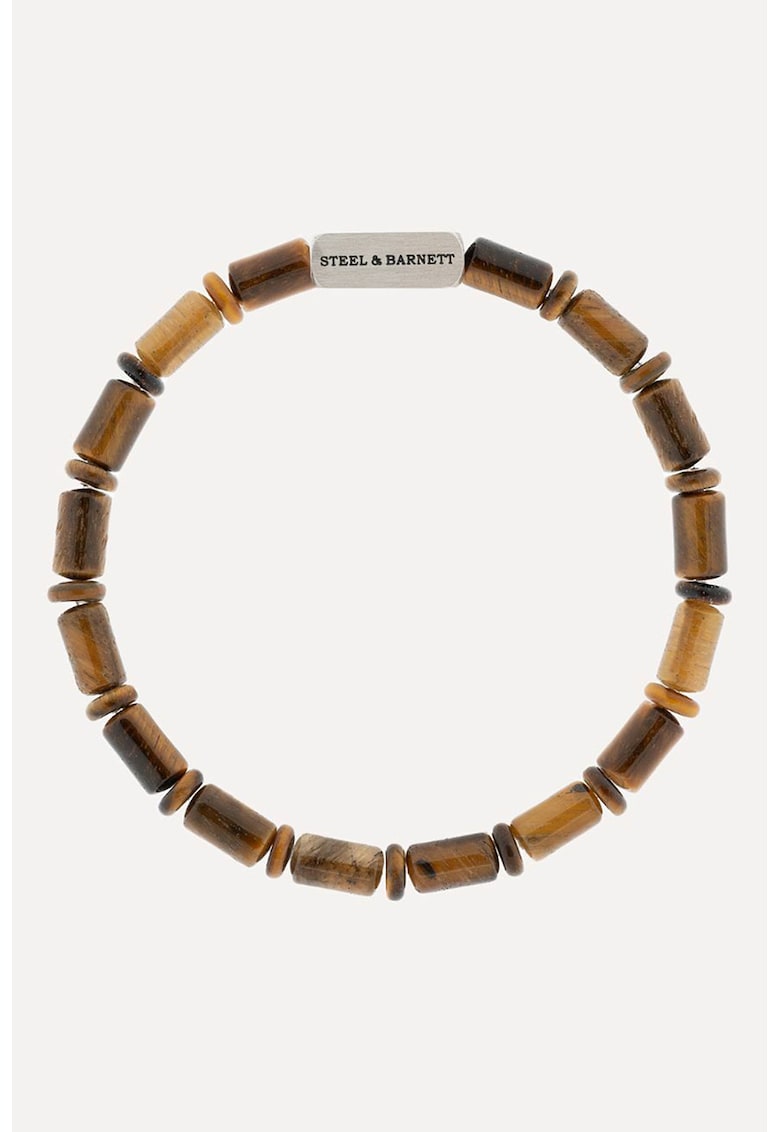 Bratara cu ochi de tigru - Maro scortisoara