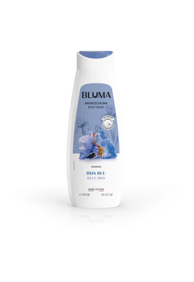 Gel de dus iris albastru - 750 ml - unisex