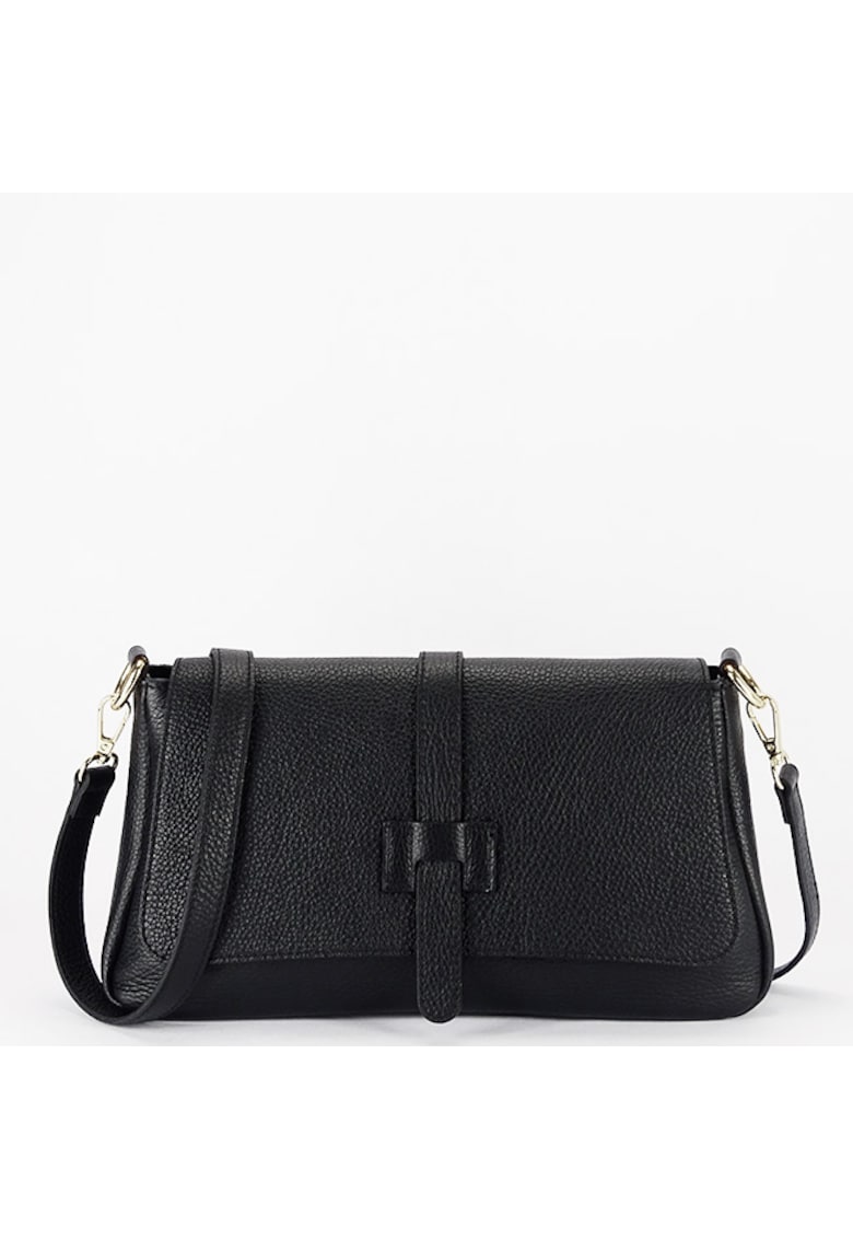 Geanta neagra din piele naturala 8903 127 19988 - Negru
