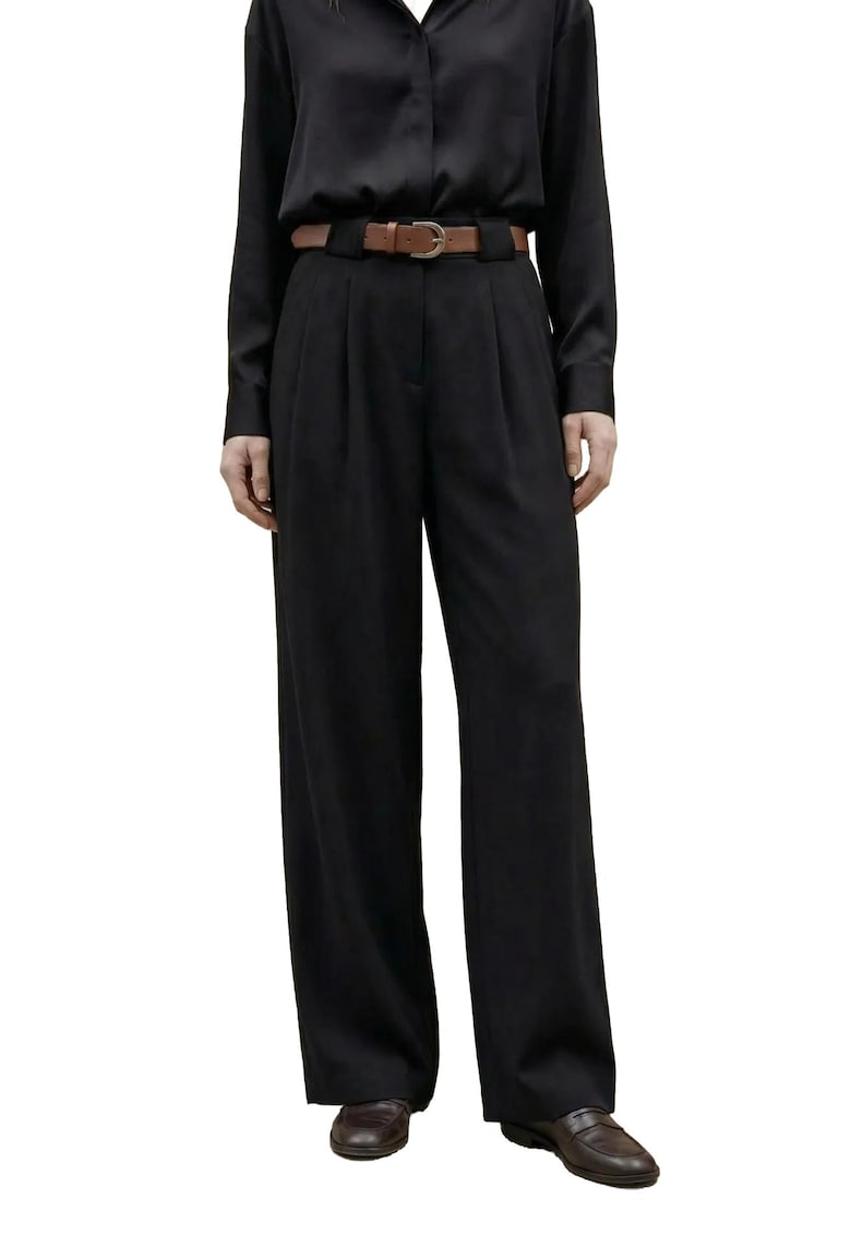 Pantaloni pentru dama - Negru - Talie inalta