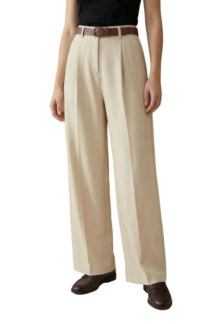 Pantaloni dama - Bej deschis