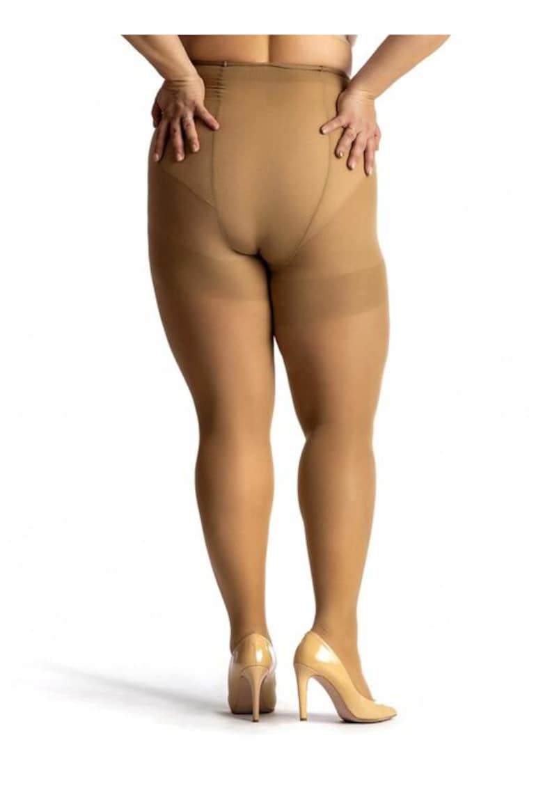 Ciorapi lycra marimi mari Queen 20 den - Bej