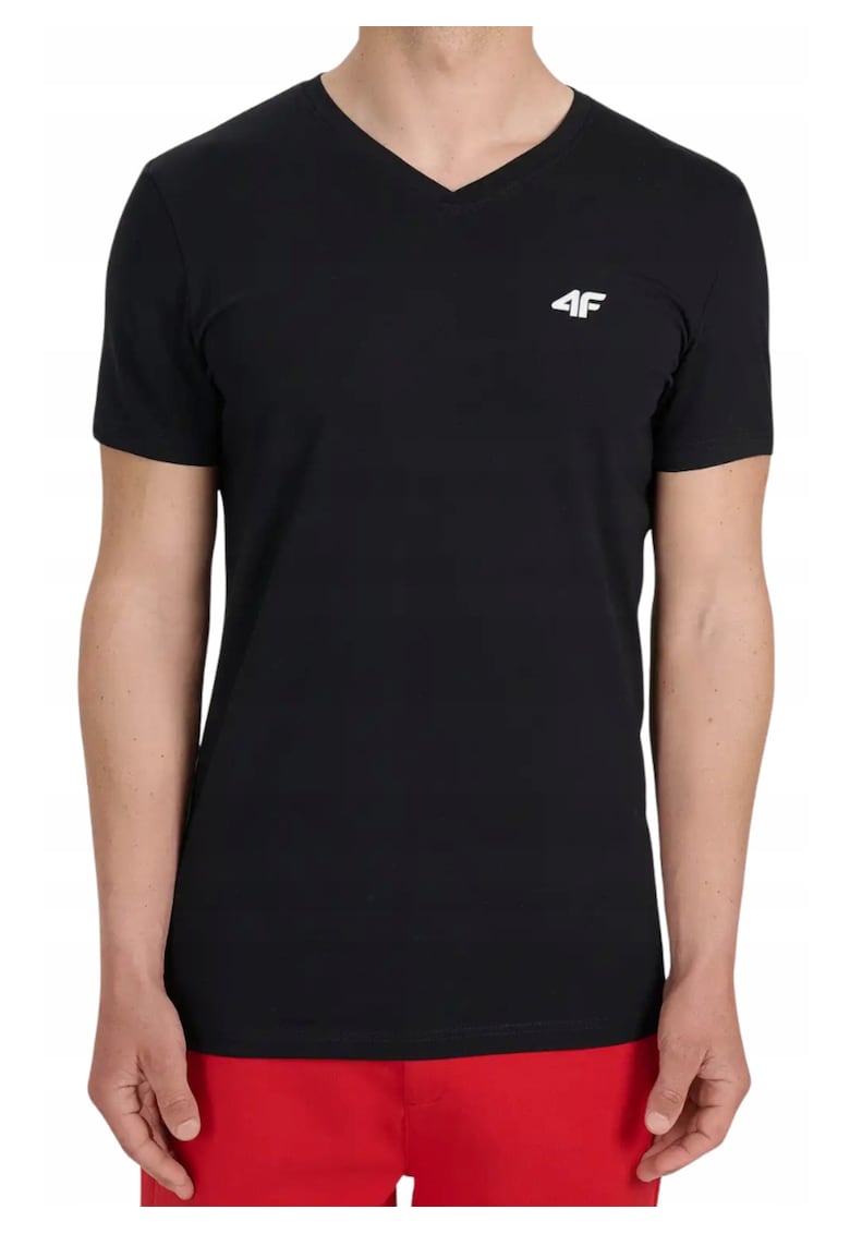 Tricou barbati bumbac - maneca scurta - negru