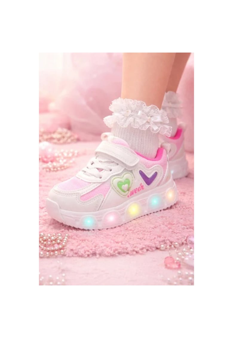 Adidasi cu luminite multicolori - Multicolor