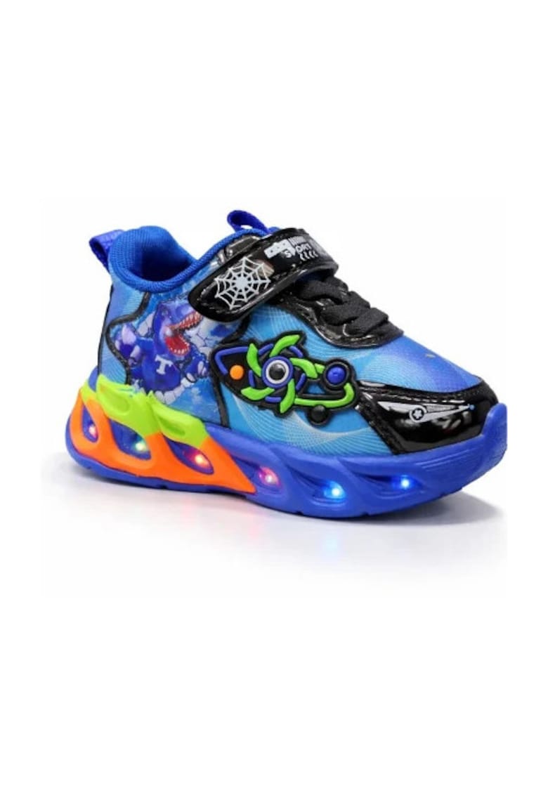 Adidasi cu luminite Dino Super Style - Multicolor