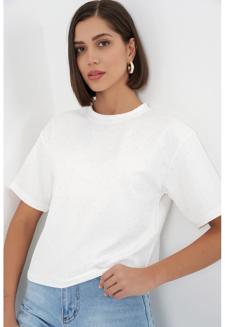 Tricou dama alb