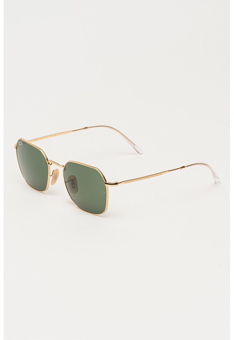 Ochelari de soare unisex cu lentile in degrade - Auriu/Auriu rose
