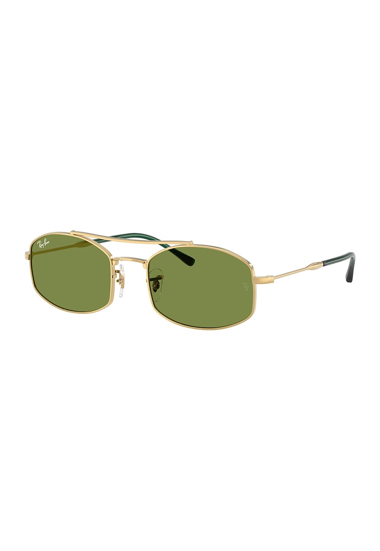 Ochelari de soare aviator unisex - Auriu/Auriu rose