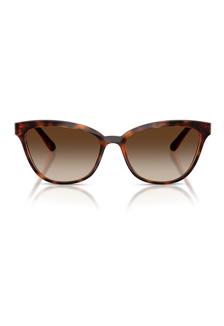 Ochelari de soare butterfly cu lentile in degrade - Maro inchis/Maro scortisoara
