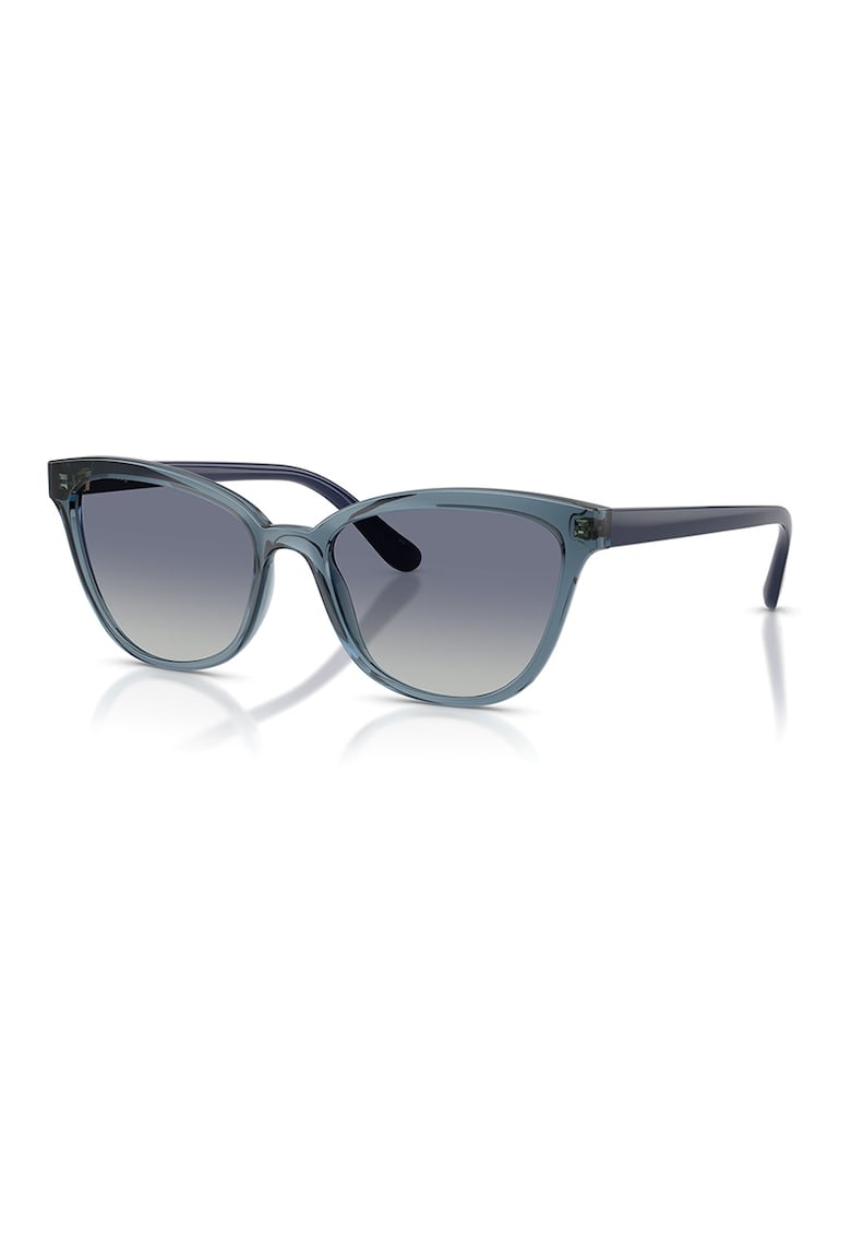 Ochelari de soare butterfly cu lentile in degrade - Albastru petrol/Bleumarin