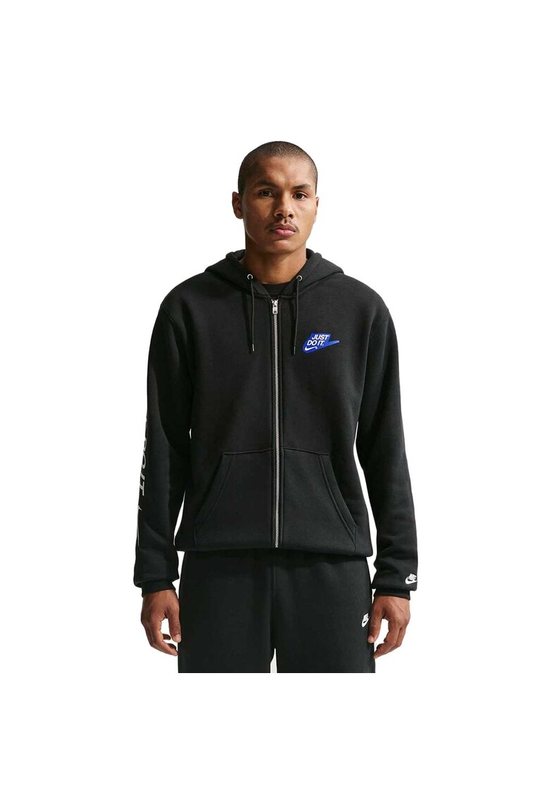 Hanorac Sportswear Club Just Do It IO9616-010 - Barbati - Negru