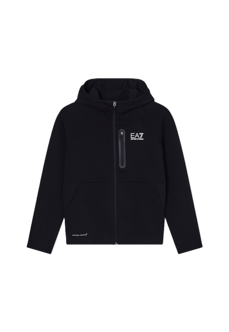 Bluza cu fermoar NATURAL VENTUS7 BOY HOODIE FZ COPL-7B000326-AF20845-UC001