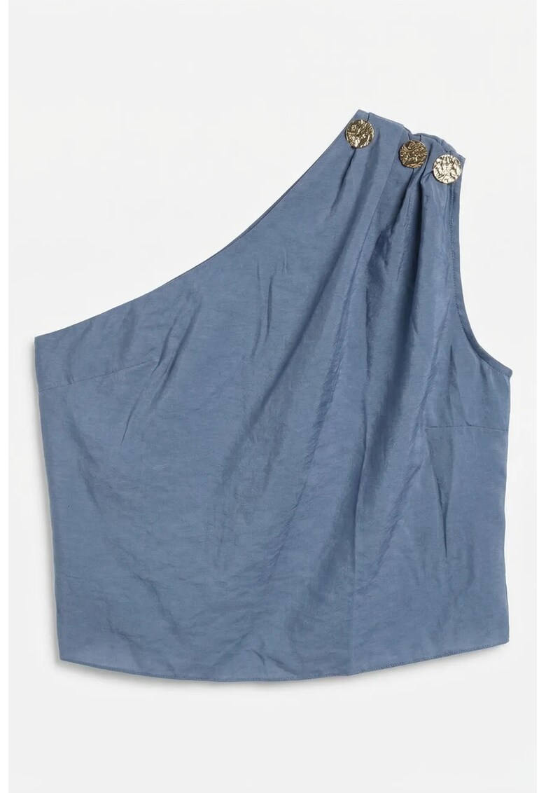 Top dama - Albastru deschis - Textil