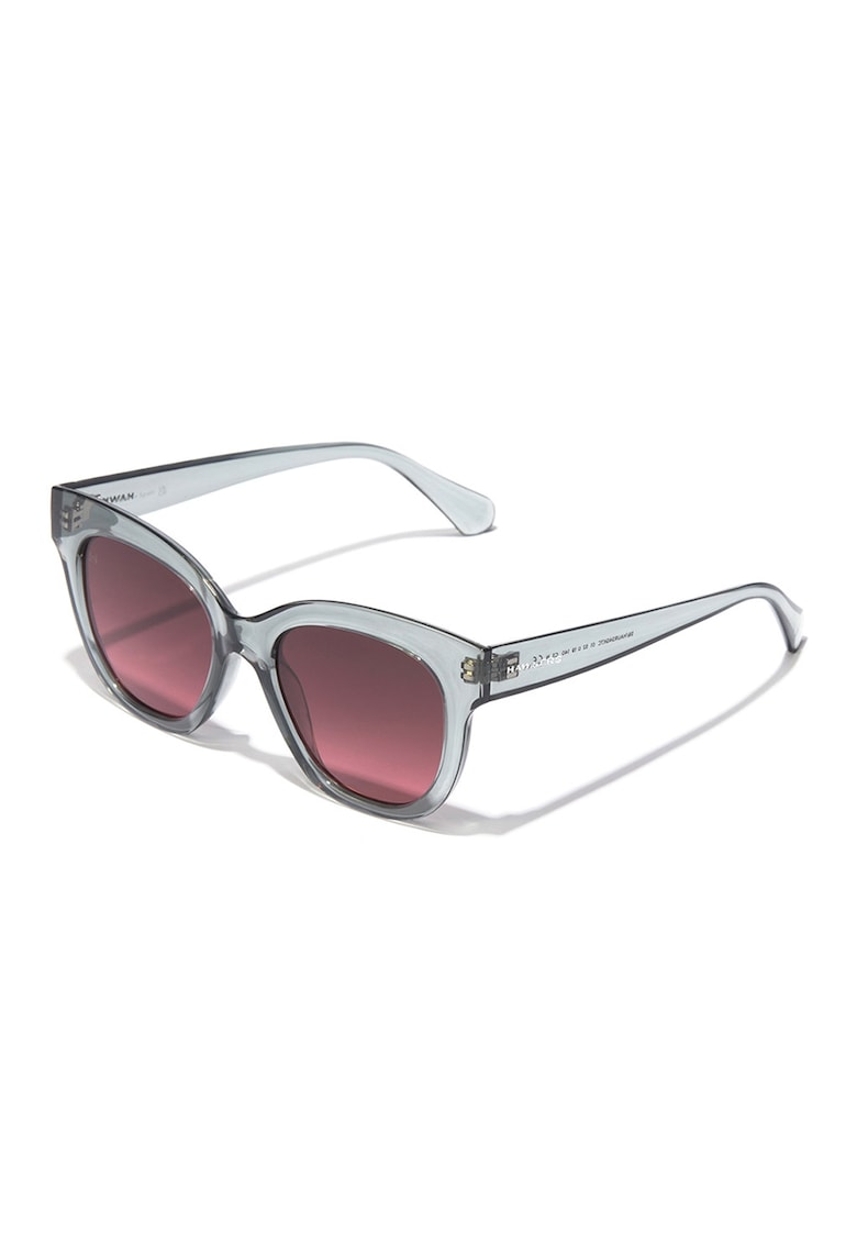 Ochelari de soare cat-eye - Gri deschis/Argintiu