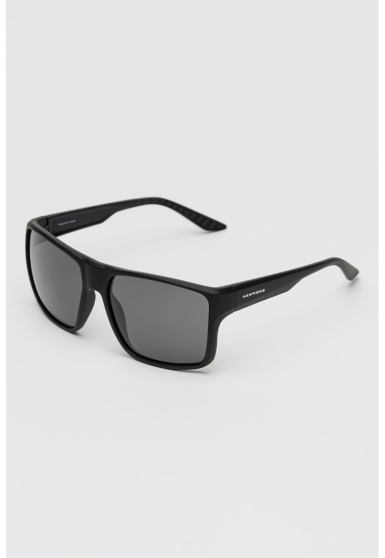 Ochelari de soare patrati cu lentile polarizate - Negru