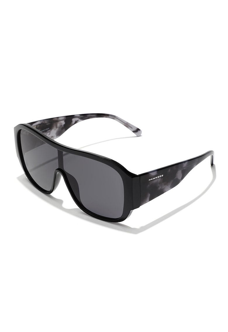 Ochelari de soare shield cu model unisex - Negru