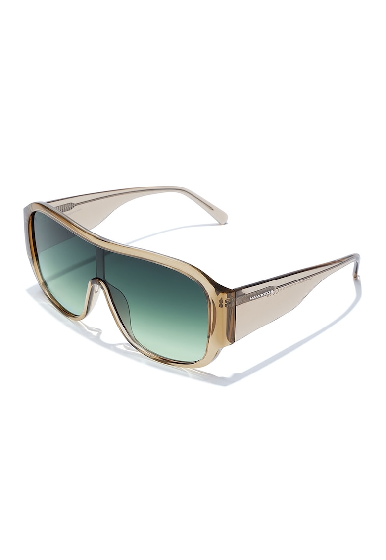 Ochelari de soare shield cu model unisex - Maro