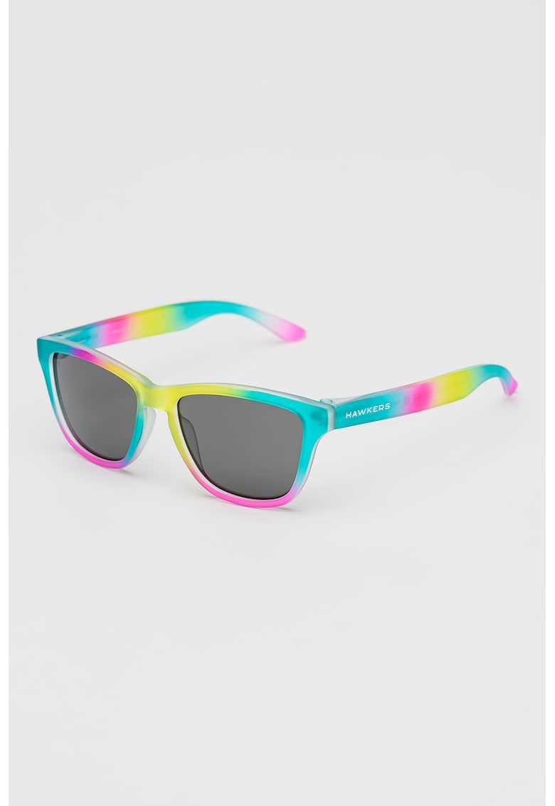 Ochelari de soare patrati cu lentile uni - Multicolor