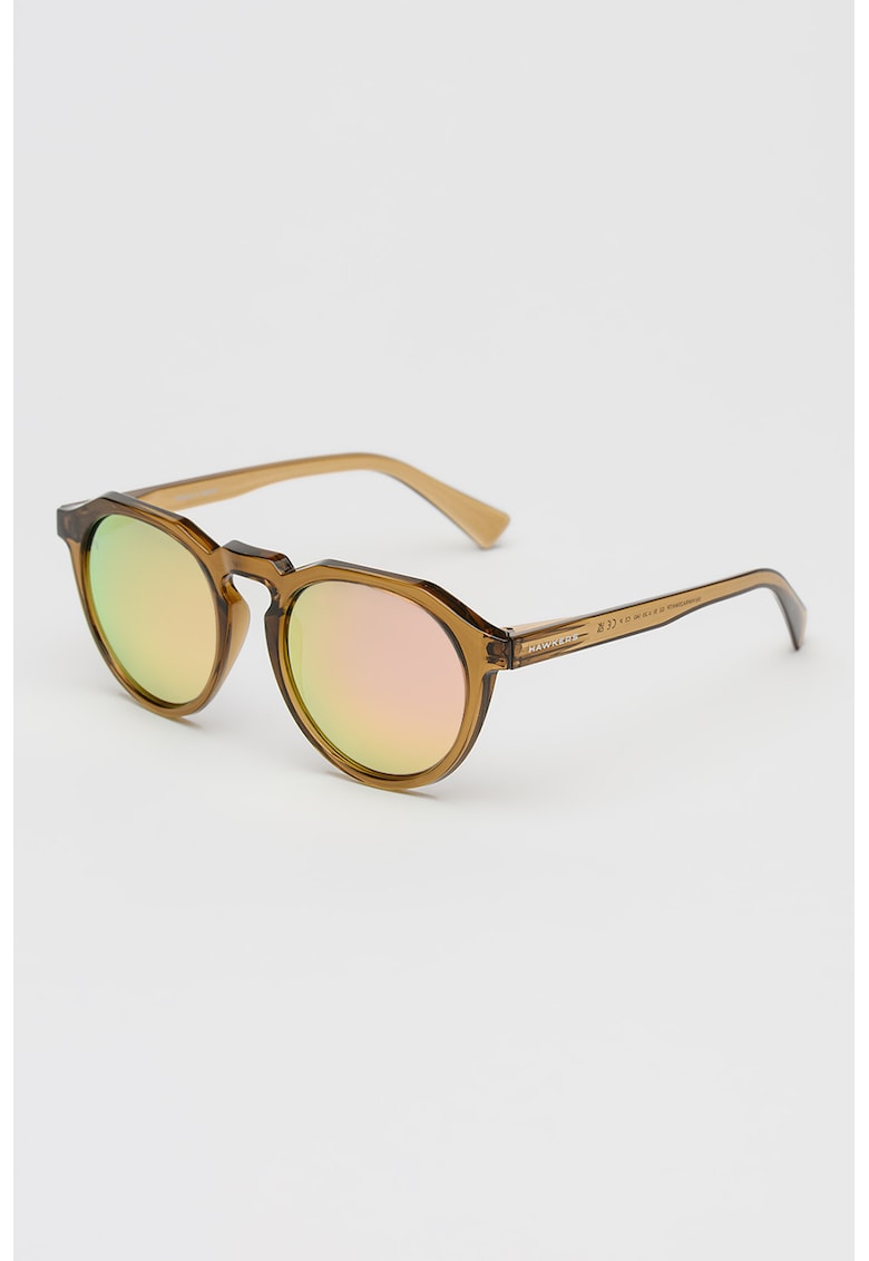 Ochelari de soare pantos unisex cu lentile polarizate - Galben mustar