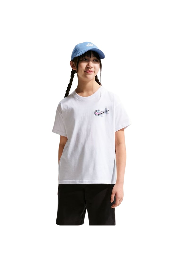 Tricou sport copii alb - 158x170cm