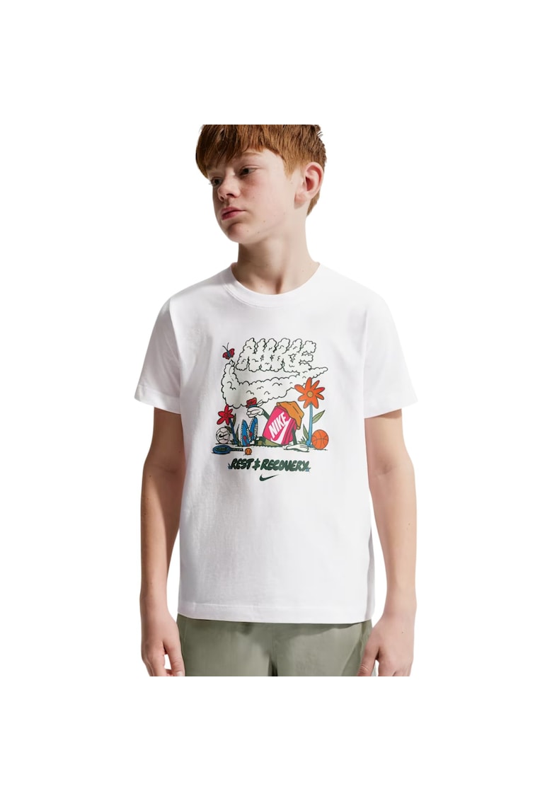 Tricou Boxy Rest 59309 - Alb